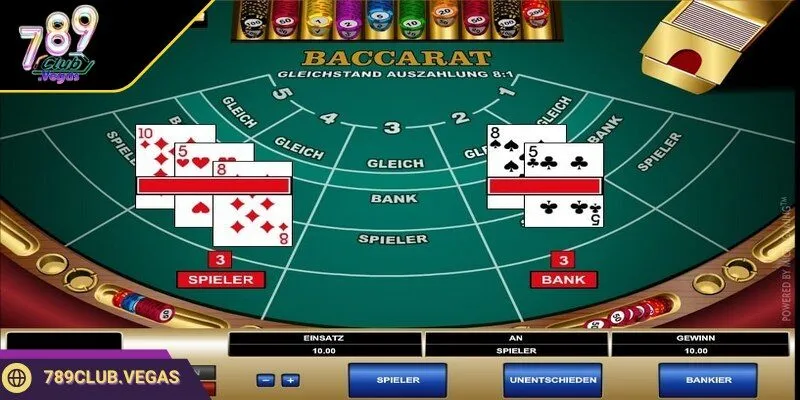 Quy trình tham gia đặt cược Baccarat 789CLUB khá đơn giản