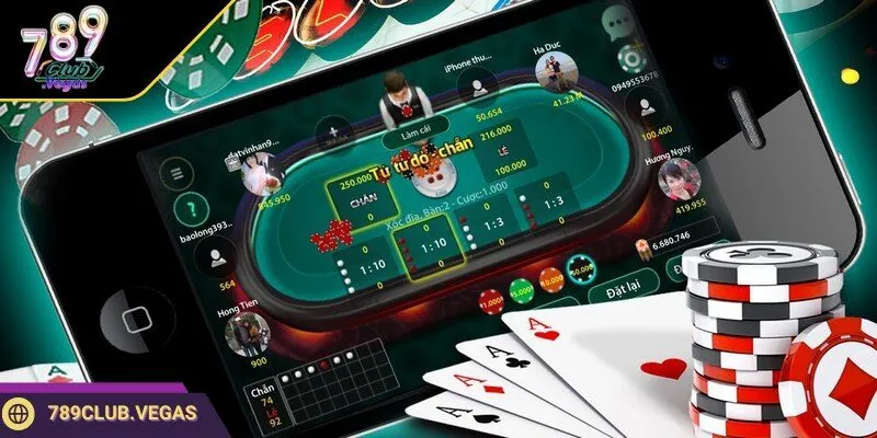 Sảnh game bài của 789Club rất đắt khách