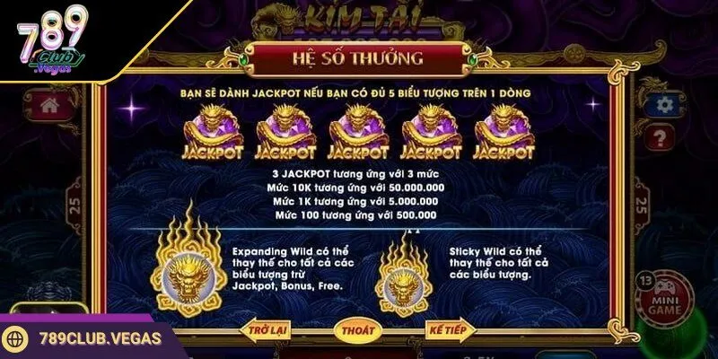 Kho Tàng Ngũ Long là một trong những slot game nổi bật